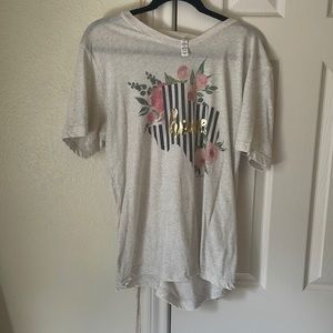 White Texas T-shirt size L